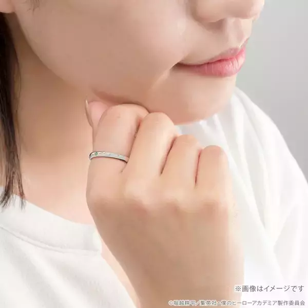 「「ヒロアカ」デクや爆豪、死柄木、荼毘もデザイン！“個性”をモチーフにしたファッションリングが登場」の画像