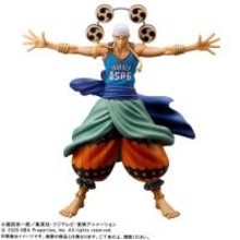 「ワンピース」ギア5ルフィがシュート！エネルはディフェンス!?「NBA」コラボフィギュア第1弾が登場