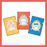 「100均でちいかわグッズが買える!?「ちいかわ」クリアファイルにリングメモ帳、シールなど普段使いにぴったりな雑貨登場」の画像1