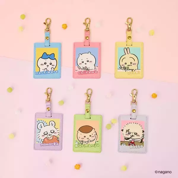 「ちいかわ」ハチワレたちのチェキ風デザインがかわいい♪ 革チャームなどグッズ続々発売中！【台湾Yendarより】