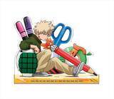 「「ヒロアカ」デクや爆豪が文房具に囲まれて…♪ アクリルスタンド全4種が登場」の画像2