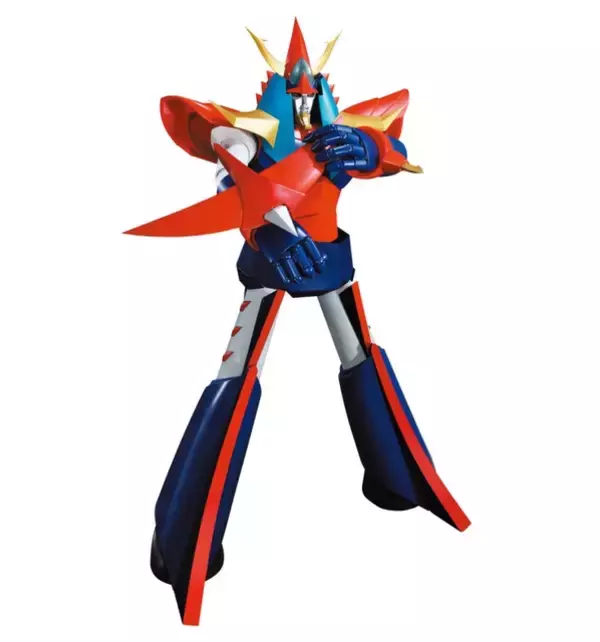 「「勇者ライディーン」全高65cmのフルメタルボディでよみがえる！毎号付属のパーツで組み立てるマガジン創刊」の画像