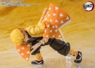 「鬼滅の刃」霹靂一閃のポーズを再現できる「S.H.Figuarts 我妻善逸」が再販！新たに発売される「S.H.Figuarts 嘴平伊之助」は猪頭部と表情パーツのふたつが楽しめる
