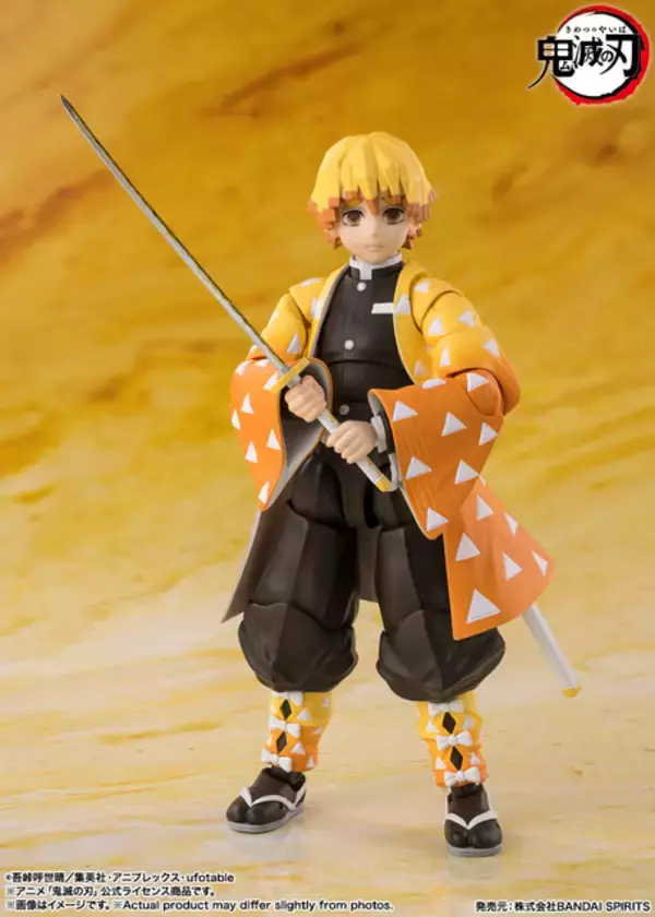 「「鬼滅の刃」霹靂一閃のポーズを再現できる「S.H.Figuarts 我妻善逸」が再販！新たに発売される「S.H.Figuarts 嘴平伊之助」は猪頭部と表情パーツのふたつが楽しめる」の画像