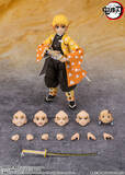 「「鬼滅の刃」霹靂一閃のポーズを再現できる「S.H.Figuarts 我妻善逸」が再販！新たに発売される「S.H.Figuarts 嘴平伊之助」は猪頭部と表情パーツのふたつが楽しめる」の画像5