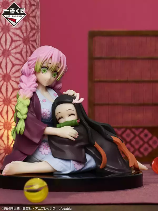 「「鬼滅の刃 刀鍛冶の里編」甘露寺蜜璃＆時透無一郎のフィギュア、はらぺこどんぶりなど全7等級！ 最新一番くじ登場」の画像