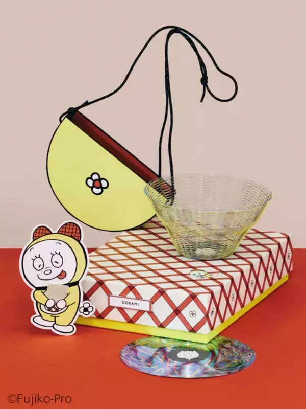 「「ドラえもん」ドラミちゃん、Happy Birthday♪ チェック柄やお花デザインのアイテム登場　藤子・F・不二雄ミュージアムにて」の画像