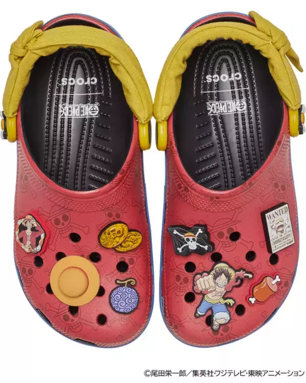 「「ワンピース」ルフィ、チョッパー、サウザンド・サニーが“クロックス”になった！ 大胆デザインの限定クロッグ」の画像