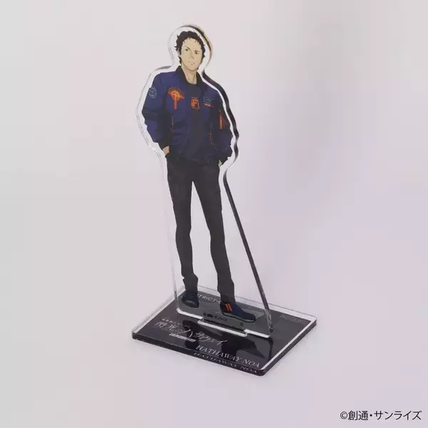 「「ガンダム 閃光のハサウェイ キルケーの魔女」STRICT-G×ALPHAコラボのMA-1登場！ハサウェイのアクスタ付き」の画像