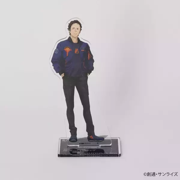 「「ガンダム 閃光のハサウェイ キルケーの魔女」STRICT-G×ALPHAコラボのMA-1登場！ハサウェイのアクスタ付き」の画像
