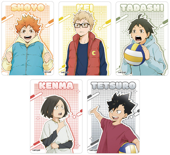 「ハイキュー!!」日向・月島・山口・孤爪・黒尾の幼少期が描き下ろし♪ 新作グッズ登場＆アニメイトでフェア開催