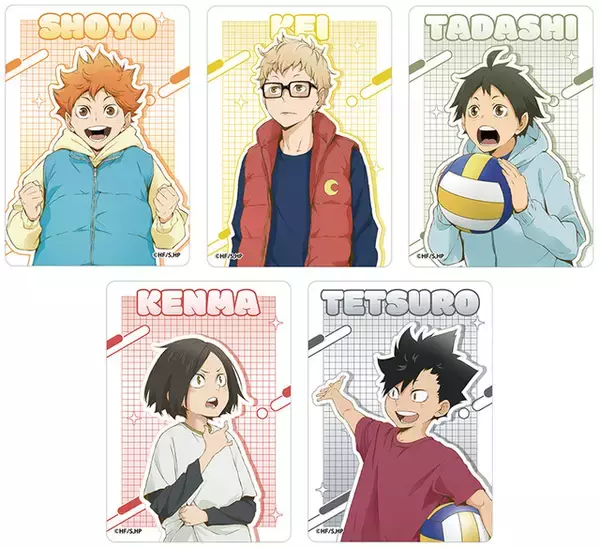 「ハイキュー!!」日向・月島・山口・孤爪・黒尾の幼少期が描き下ろし♪ 新作グッズ登場＆アニメイトでフェア開催