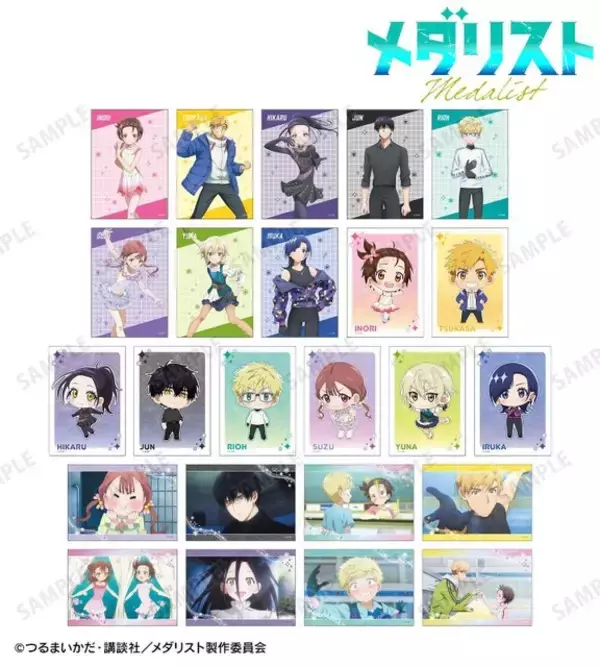 「“今日、俺はあなたを金メダリストにする”「メダリスト」いのり、狼嵜光、夜鷹純たちの新グッズ登場！ 劇中シーンを切り取ったブロマイドやアクスタがエモい♪」の画像