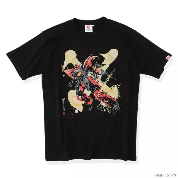 “切り札は最後まで取っておくものだよ…”ガンダムX＆ガンダムヴァサーゴを筆絵タッチでデザイン！「ガンダムX」Tシャツ発売