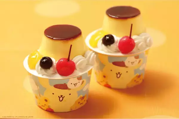「ポムポムプリン×パステル、限定復刻！ぷりんぷりん♪なプリンは新ビジュで！【9月1日（火）より】」の画像