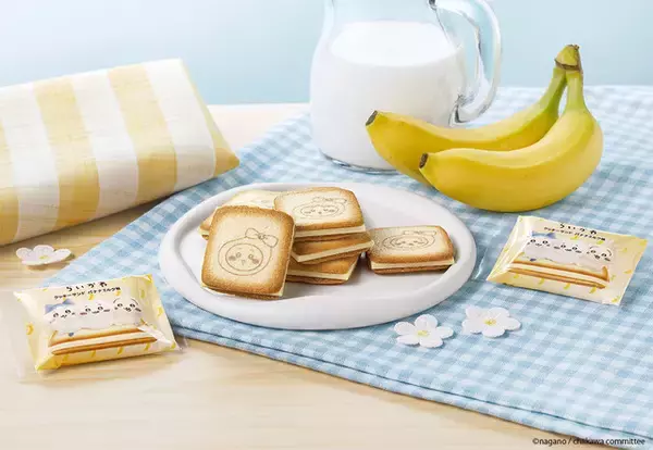 「ちいかわデザインのクッキーが可愛すぎる…♪ ちいかわ×東京ばな奈コラボスイーツ第2弾が登場！コラボ史上初のトートバッグも」の画像