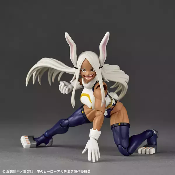 「“毎日死ぬ気で息してる！”「ヒロアカ」ミルコ、アクションフィギュアが再登場！変顔パーツが付属する予約特典も」の画像