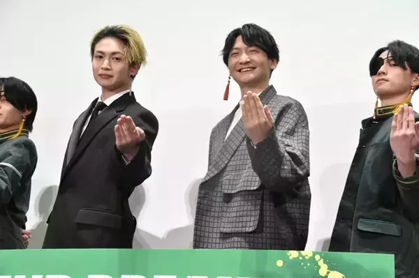 島崎信長×綱啓永「WIND BREAKER」アニメ＆実写の“蘇枋隼飛”が対面！名セリフ「大人の階段のぼろうか」を生披露