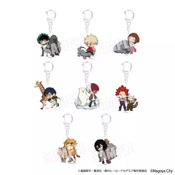 「「ヒロアカ」デク、爆豪たちが名古屋市東山動植物園と初コラボ♪ 動物の世界で “個性”を磨け！」の画像