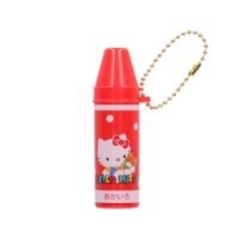 色とりどりのかわいさ♪ 「サンリオ」キティやクロミが描かれたクレヨン型ケースが登場！ リップクリームなど小物入れにぴったり