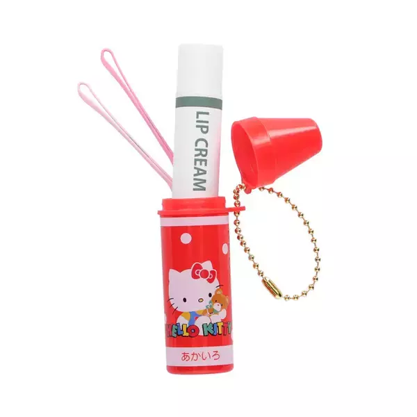 「色とりどりのかわいさ♪ 「サンリオ」キティやクロミが描かれたクレヨン型ケースが登場！ リップクリームなど小物入れにぴったり」の画像