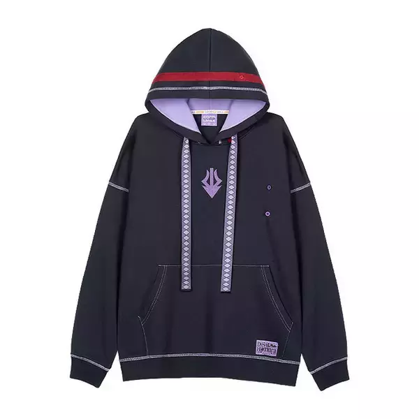 「フードに着いたリボンがキュート♪ 「まどマギ」アルティメットまどか＆悪魔ほむらイメージパーカー登場！ぬいぐるみも付属」の画像