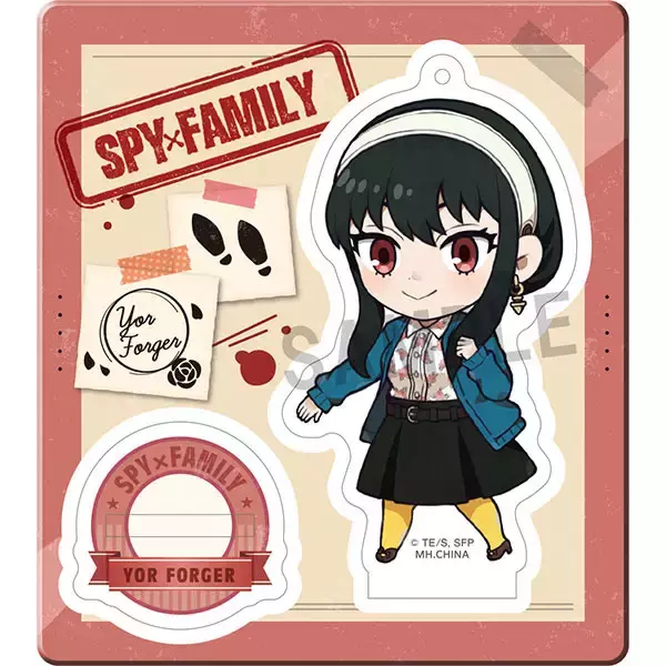 「「SPY×FAMILY」缶バッジ＆アクスタ登場！ “フッ”とした表情やお出かけ姿まで、アーニャたちの魅力が満点」の画像