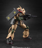 「アフリカ戦線を支えた機体ザク・デザートタイプがフィギュア化！両腕で武器を構えたり、しゃがんで撃ったりと自然なポージングを実現！」の画像5