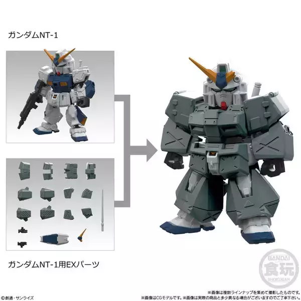 「「MOBILITY JOINT GUNDAM」がプレバンで予約受付中！ ガンダム・バルバトスやガンダムNT-1をEXパーツでパワーアップ！」の画像
