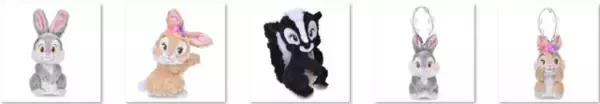 「【ディズニーストア】春のときめきギュギュッと♪ 「バンビ」とんすけ＆ミス・バニーたちをデザインした新コレクションが登場！」の画像