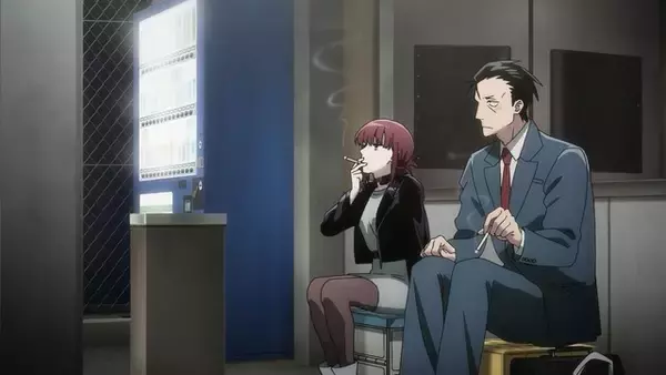 「「スーパーの裏でヤニ吸うふたり」7月より放送決定！佐々木と田山、絶妙な関係の始まり捉えたティザーKV＆PV公開」の画像