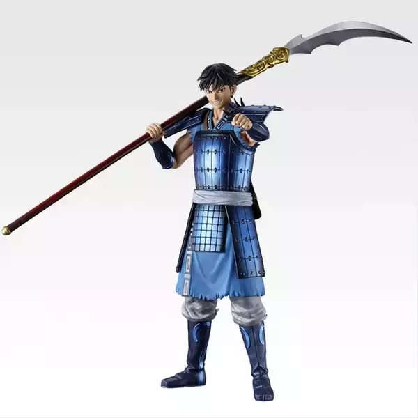 「「キングダム」信、蒙恬、王賁が“一番くじ”でフィギュア化！ 河了貂のメモ帳や軍旗ラバーチャームなど魅力的な各賞に注目♪」の画像