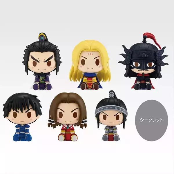 「「キングダム」信、蒙恬、王賁が“一番くじ”でフィギュア化！ 河了貂のメモ帳や軍旗ラバーチャームなど魅力的な各賞に注目♪」の画像