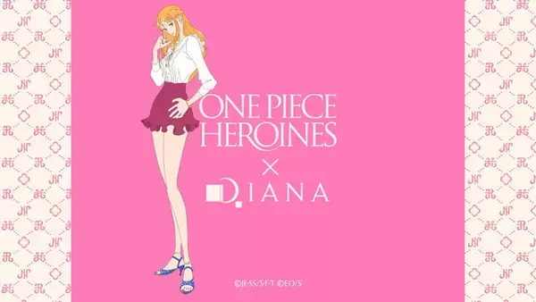 「「ONE PIECE」ナミの劇中サンダルを再現！ヒロインの戦える靴が商品化♪ ダイアナと初のコラボに注目！」の画像