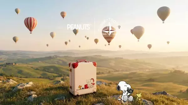 「スヌーピーたちと旅に出かけよう♪ 「ピーナッツ」新作コレクション登場！ 初のライトピンクやホームトランクも☆ 【グローブ・トロッター】」の画像