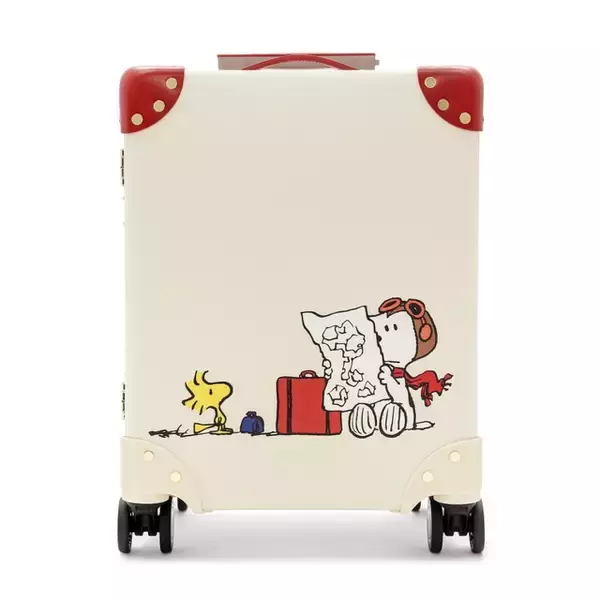 「スヌーピーたちと旅に出かけよう♪ 「ピーナッツ」新作コレクション登場！ 初のライトピンクやホームトランクも☆ 【グローブ・トロッター】」の画像