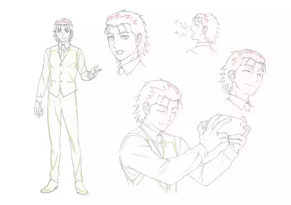 「「バーテンダー 神のグラス」24年4月放送予定！ 主人公・佐々倉溜がカクテルを注ぐティザービジュアル公開」の画像