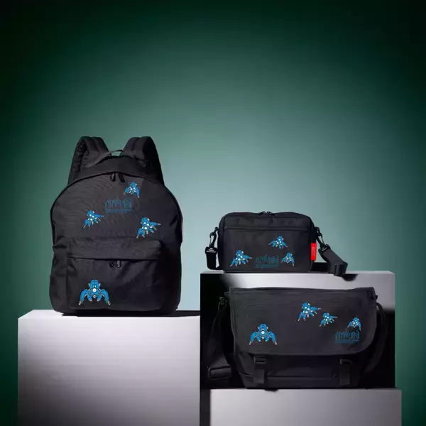 「「攻殻機動隊S.A.C」タチコマがかわいい♪ 笑い男マークも裏に潜む…！ 特別デザインの「Manhattan Portage」コラボバッグ3種登場」の画像