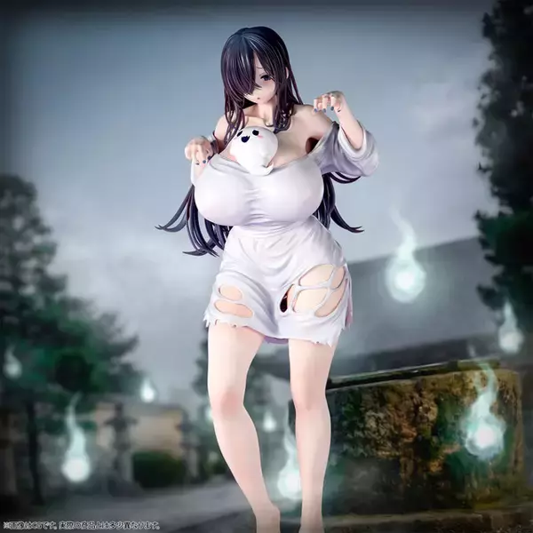 【締切直前】こぼれんばかりの爆乳ともちもち太ももがボロ布からチラリ♪「幽子さん」の1/6スケールフィギュアが予約受付中
