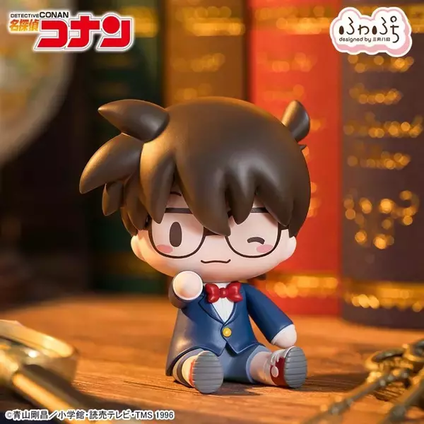 「「名探偵コナン」コナンくんの表情が変わる！ポーズチェンジ＆一緒にお出かけも可能なデフォルメフィギュア発売」の画像