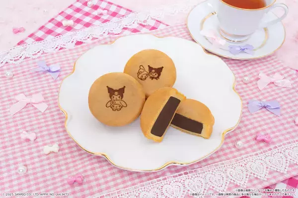 「マイメロ＆クロミ…キュートすぎてどっち食べるか迷っちゃう♪ ランダムのホロシール付き“まんまる焼き”登場」の画像