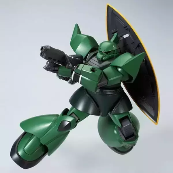 「「HG 1/144 ゲルググ（ユニコーンVer．）」がプレバンで再販！袖付きMSの特徴的な腕部は新規造形で再現…新たに専用ビーム・マシンガンが付属」の画像