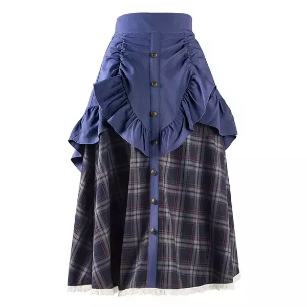 「「名探偵コナン」新一や蘭、赤井秀一らがクラシカルなスカートに…♪ 黒衣の騎士やAPTX4869、ライフル銃の刺繍がポイント☆」の画像