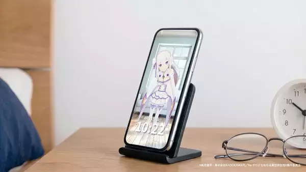 「“言質、取りました。もう、引っ込められませんよ？”「リゼロ」レム、エミリアたちが貴方の毎日を応援！日常応援アラーム機能がホロモデルに登場」の画像
