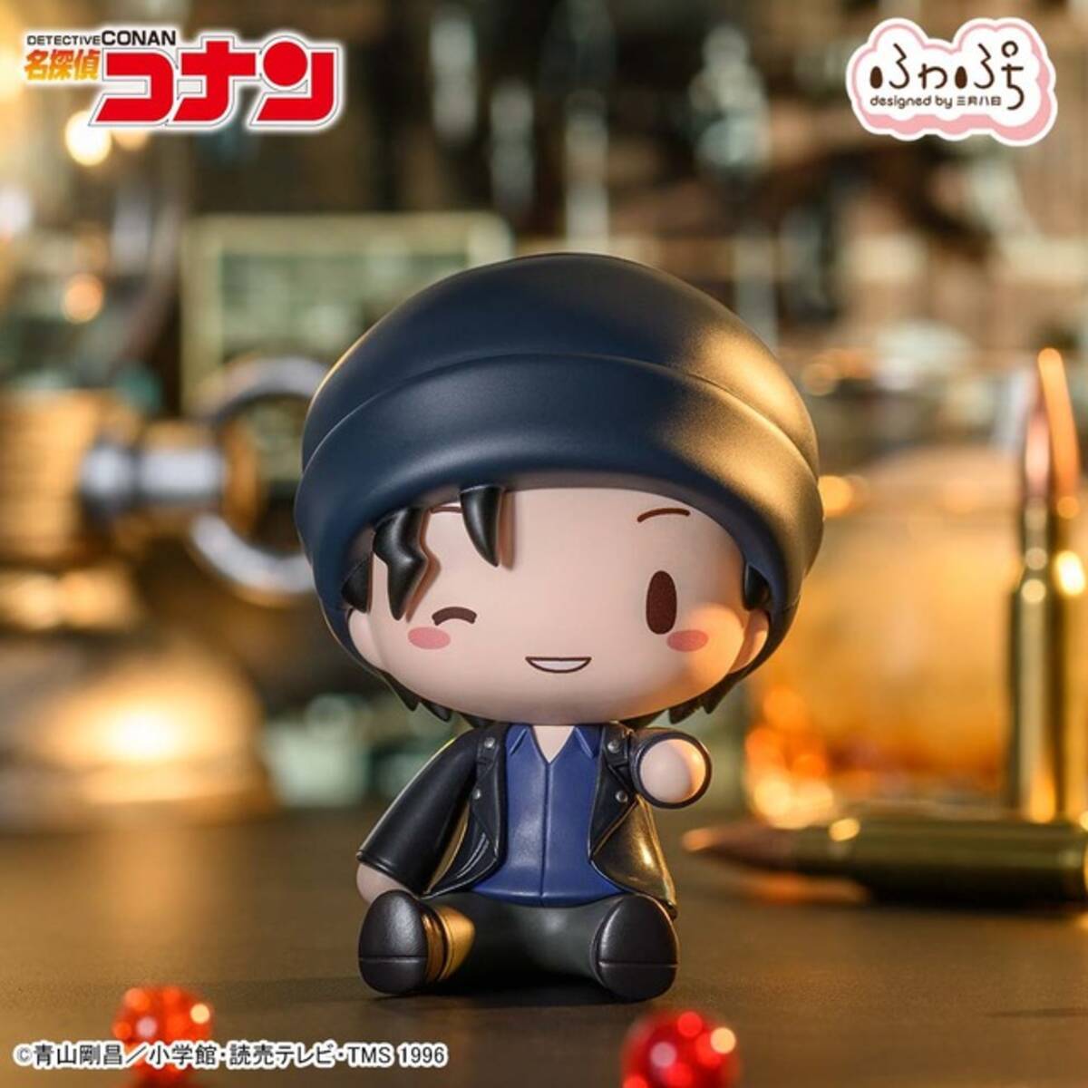 名探偵コナン」赤井秀一がウインク…♪“ふわぷち”フィギュアで登場 