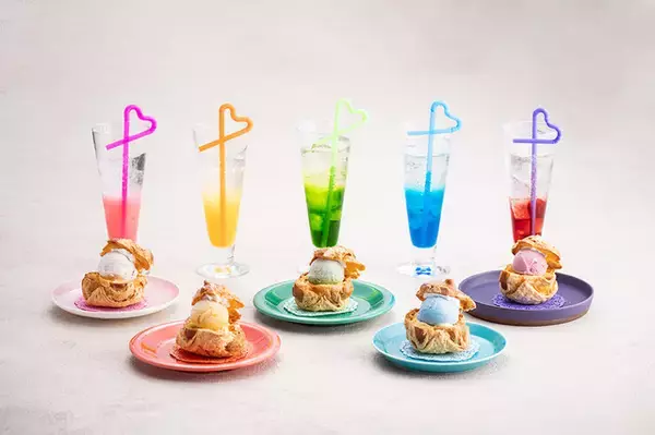 「“推し色”を絶景バーで満喫♪ 全5色のデザート＆ドリンクが楽しめる「OSHI COLOR COLLECTION」開催【大阪エクセルホテル東急】」の画像