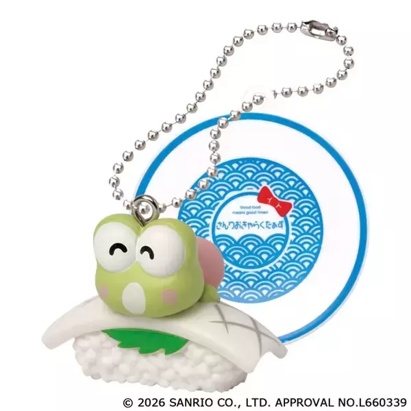 「「サンリオ」キティやマイメロがお寿司に!?へいらっしゃい！キーチェーンが可愛すぎる♪」の画像