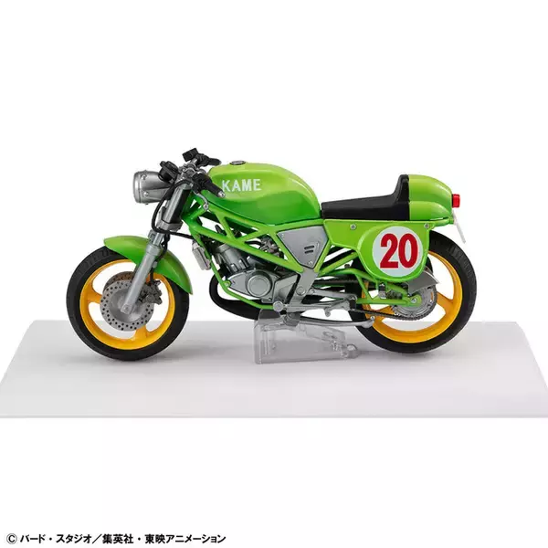 「「ドラゴンボールZ」青年時代の悟空とチチを再現したデスクトップリアルマッコイが約10年ぶりに再登場！バイクだけでも飾れるハイクオリティな一品だけに見逃せない」の画像