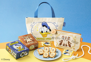 「ディズニー」ドナルドとチップ＆デールがとびきり元気にはみだしちゃった!?「東京ばな奈」コラボスイーツ再販＆新作グッズ登場♪