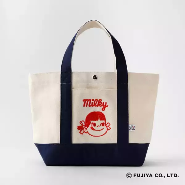ペコちゃんの刺繍トートや、キャンディ形バッグが超かわいい♪ 「紀ノ国屋×不二家」コラボグッズ登場